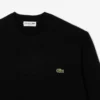 Herren-Pullover aus 3D-Strick mit Rundhalsausschnitt