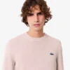 Herren-Pullover aus Baumwolle mit Krokodil-Motiv