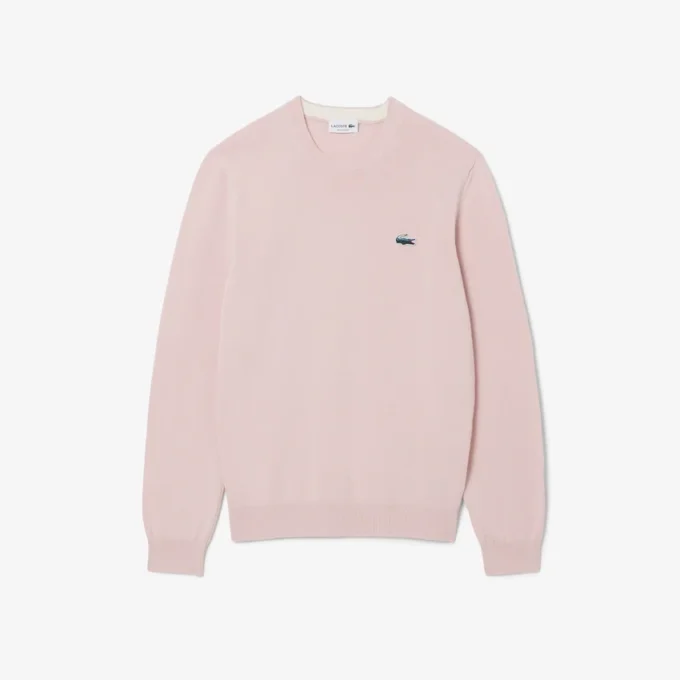Herren-Pullover aus Baumwolle mit Krokodil-Motiv