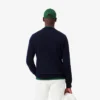 Herren-Pullover aus Baumwolle mit Rundhalsausschnitt