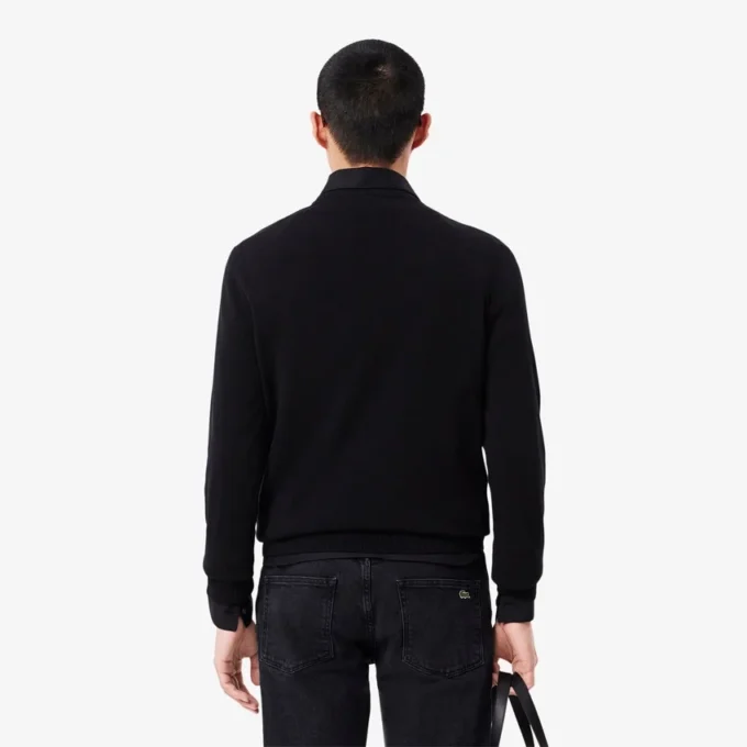 Herren-Pullover aus Baumwolle mit Rundhalsausschnitt