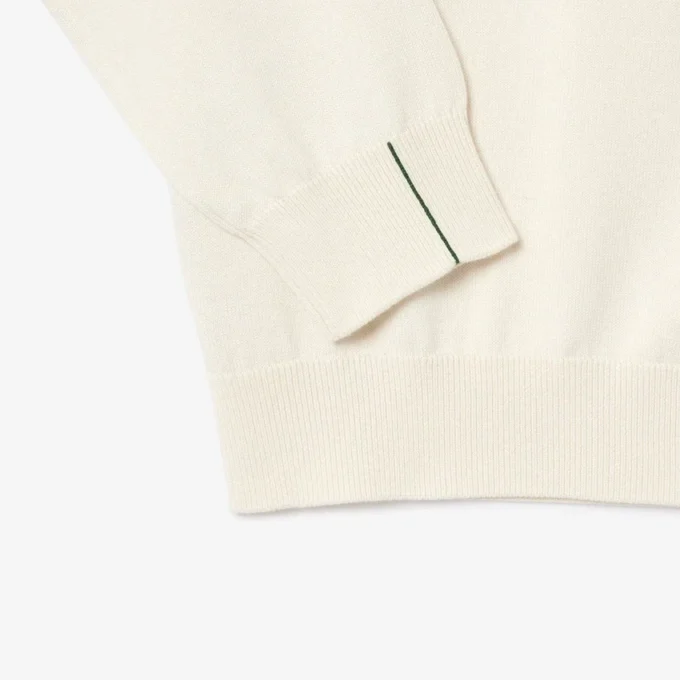 Herren-Pullover aus Baumwolle mit Rundhalsausschnitt