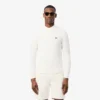 Herren-Pullover aus Baumwolle mit Zopfmuster