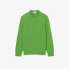 Herren-Pullover aus Baumwolle mit Zopfmuster