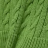 Herren-Pullover aus Baumwolle mit Zopfmuster