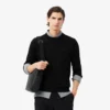 Herren-Pullover aus Merinowolle mit Rundhalsausschnitt