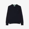 Herren-Pullover aus Merinowolle mit Rundhalsausschnitt