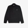 Herren-Pullover aus Wolle mit halbem Reißverschluss