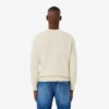 Herren-Pullover aus Wolle mit Intarsien-Logo