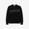 Herren-Pullover aus Wolle mit Intarsien-Logo