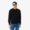 Herren-Pullover aus Wolle mit Rundhalsausschnitt