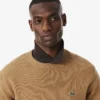 Herren-Pullover aus Wolle mit Rundhalsausschnitt