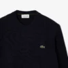 Herren-Pullover aus Wolle mit Rundhalsausschnitt