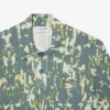 Herren-Pullover mit Kurzarm, Grafikprint und Polokragen