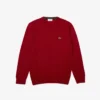 Herren-Pullover mit Rundhalsausschnitt aus Wolle