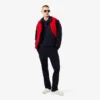 Herren-Pullover mit V-Ausschnitt und Streifenmuster aus der Archive Edition