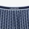 Herren-Pyjama-Hose aus Popeline mit Monogramm