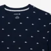 Herren-Pyjama-Oberteil mit Krokodil-Print