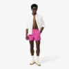Herren-Retroshorts mit kleinem Emblem