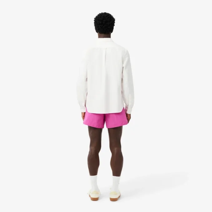 Herren-Retroshorts mit kleinem Emblem