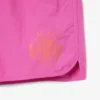 Herren-Retroshorts mit kleinem Emblem