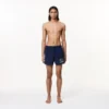 Herren-Retroshorts mit Krokodil-Print