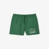 Herren-Retroshorts mit Krokodil-Print