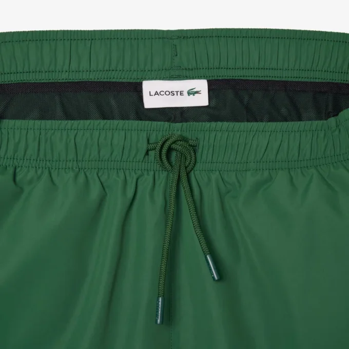 Herren-Retroshorts mit Krokodil-Print
