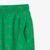 Herren-Retroshorts mit Krokodil-Print