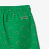 Herren-Retroshorts mit Krokodil-Print
