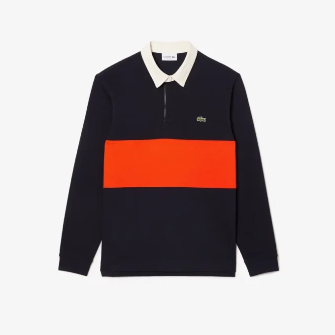 Herren-Rugbyhemd aus Baumwolle in Relaxed Fit Herren-Rugbyhemd aus Baumwolle in Relaxed Fit