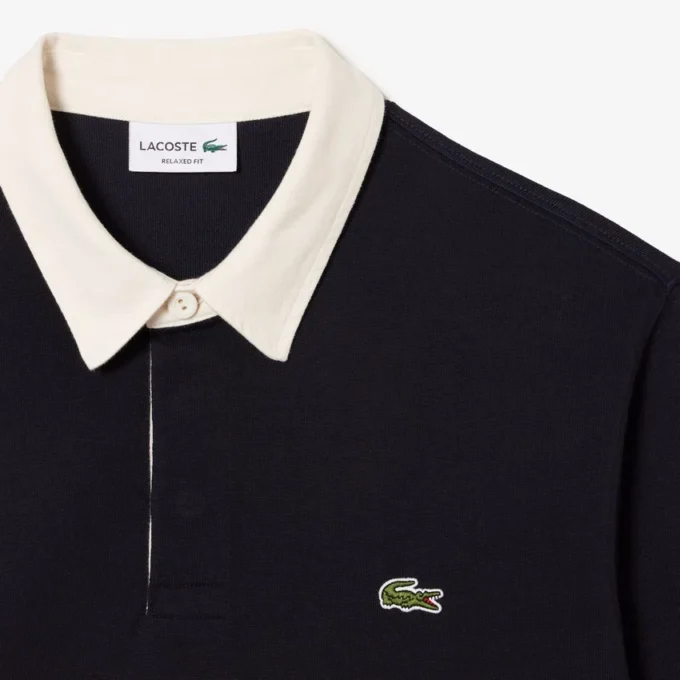 Herren-Rugbyhemd aus Baumwolle in Relaxed Fit Herren-Rugbyhemd aus Baumwolle in Relaxed Fit