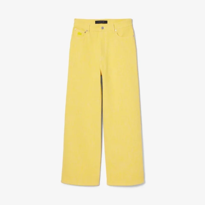 Herren-Runway-Jeans mit weitem Bein