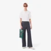 Herren-Runway-Jeans mit weitem Bein und Webkante