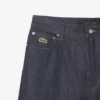 Herren-Runway-Jeans mit weitem Bein und Webkante