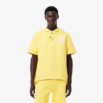 Herren-Runway-Oversize-Jeans-Poloshirts
