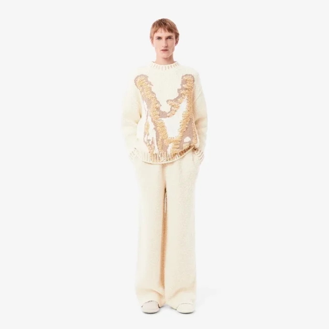 Herren-Runway-Oversize-Strickhose