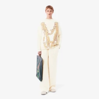 Herren-Runway-Oversize-Strickhose
