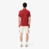 Herren-Shorts aus Baumwollfleece mit Farbblock-Design