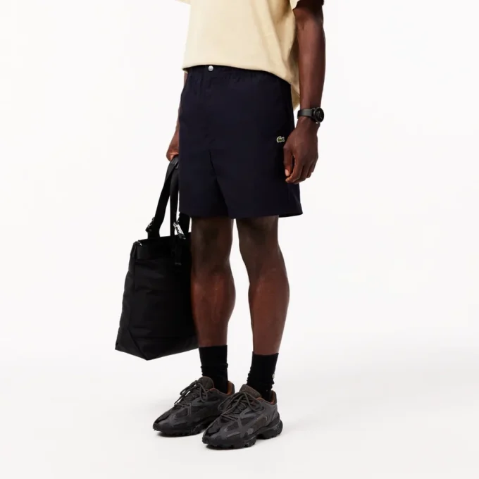 Herren-Shorts aus Popeline in lockerer Passform