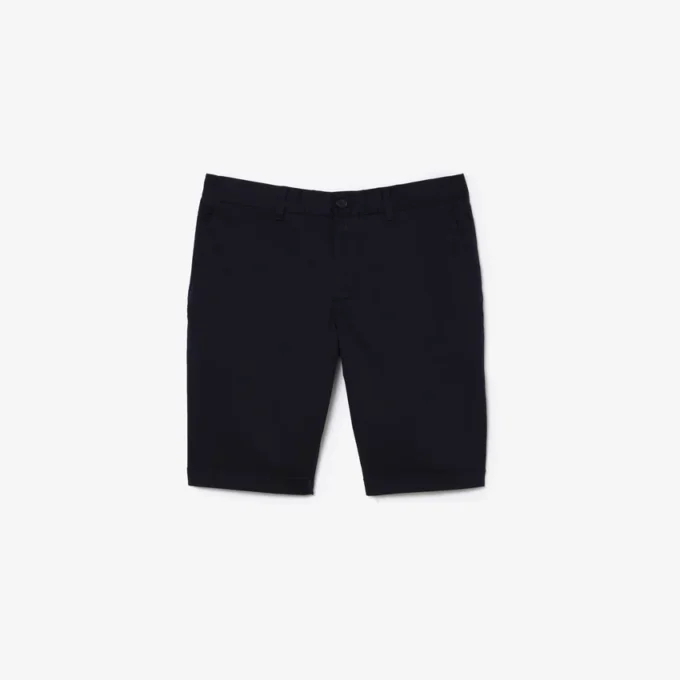 Herren-Shorts aus Stretch-Baumwolle in Slim Fit
