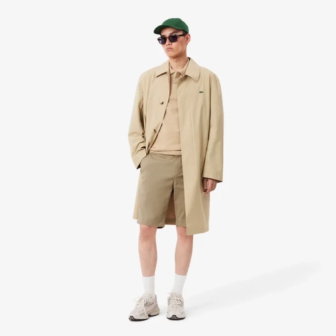Herren-Shorts aus Stretch-Baumwolle in Slim Fit