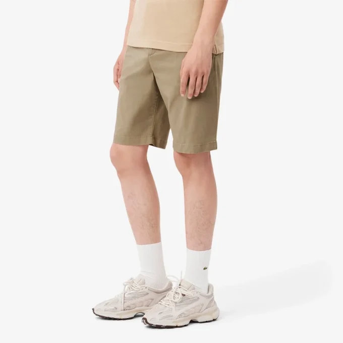Herren-Shorts aus Stretch-Baumwolle in Slim Fit