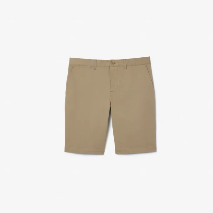 Herren-Shorts aus Stretch-Baumwolle in Slim Fit