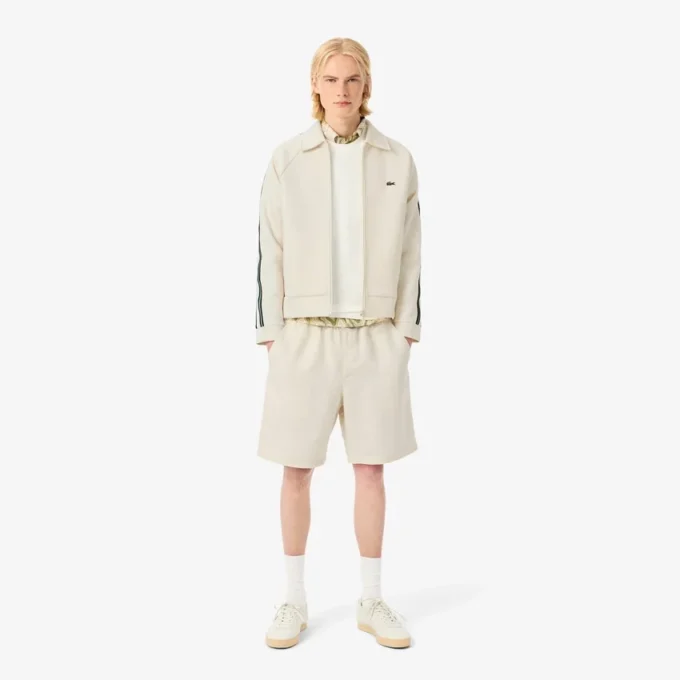 Herren-Shorts aus Woll-Blend in Regular Fit