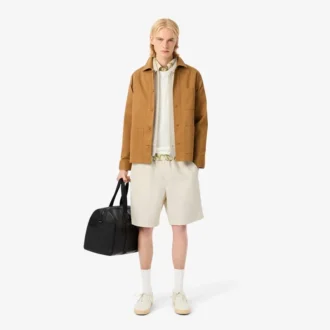 Herren-Shorts aus Woll-Blend in Regular Fit