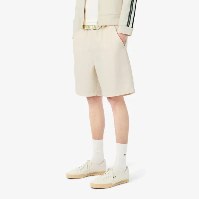 Herren-Shorts aus Woll-Blend in Regular Fit