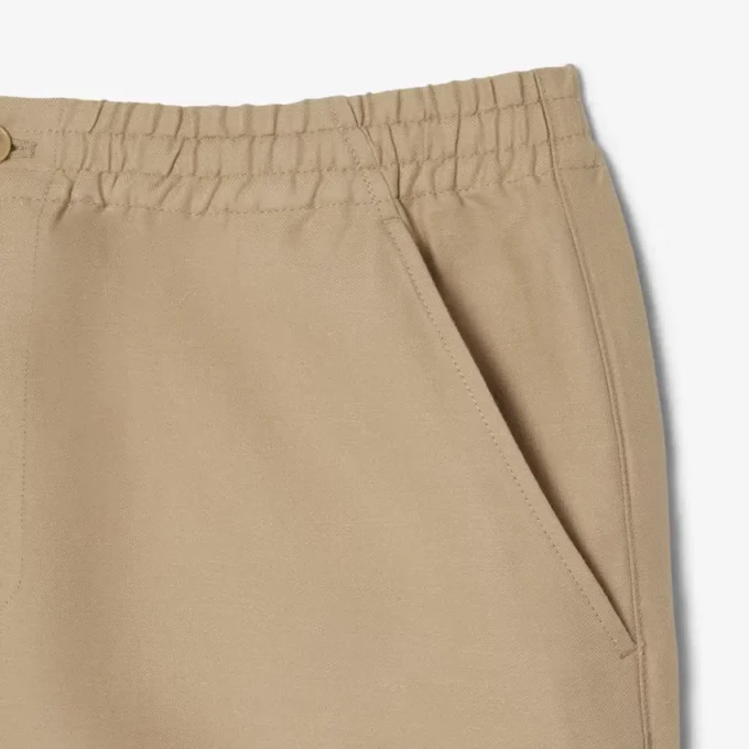 Herren-Shorts aus Woll-Blend in Regular Fit