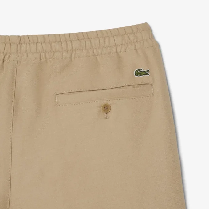 Herren-Shorts aus Woll-Blend in Regular Fit