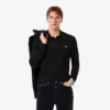 Herren Slim Fit L.12.12 Langarm-Poloshirt